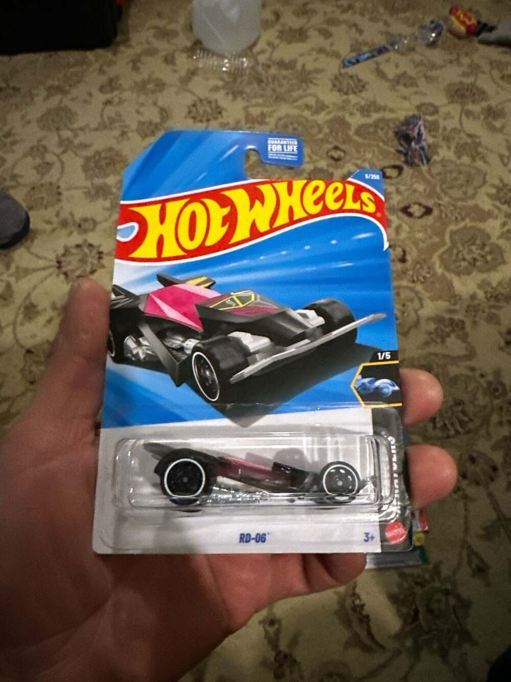 Hot Wheels 2024 RD-06 X-Raycers 1/5 Pink/Black Die-Cast Car